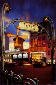 The famous Moulin Rouge.